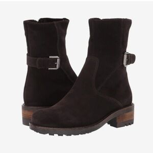 NWT La Canadienne Women's Camilla Boots in Brown Oiled Suede Sz: 8.5